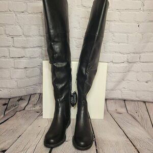 Sun + Stone Allicce Womens Zipper Round Toe Over-the-Knee Boots